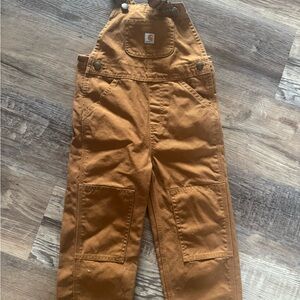 Carhartt Kids' Copper Brown Overalls